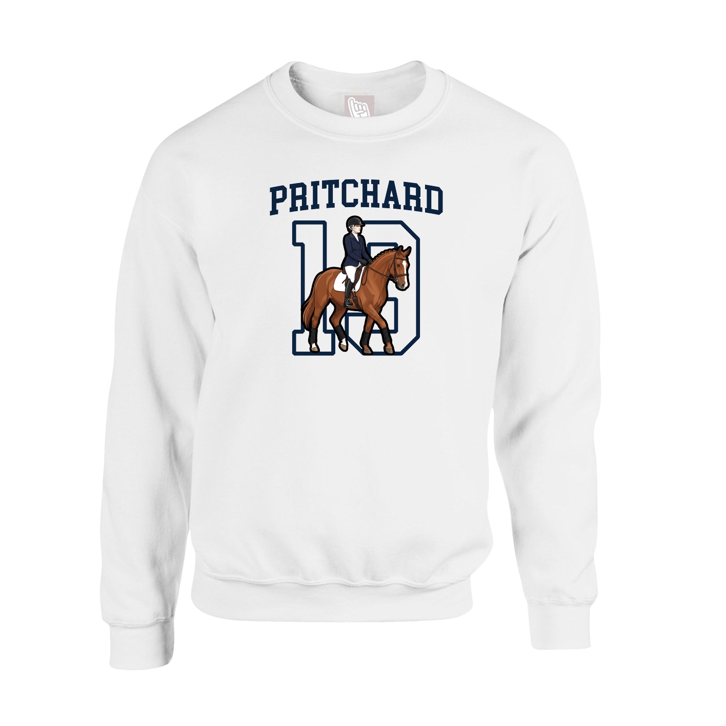Fleece Crew — Shirsey in White