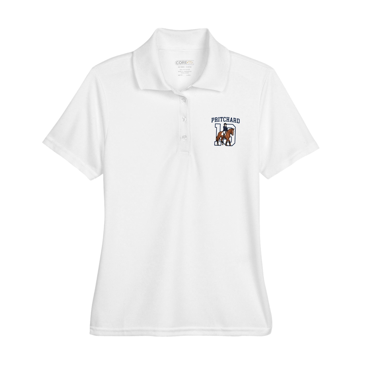 Womens Performance Polo — Shirsey in White