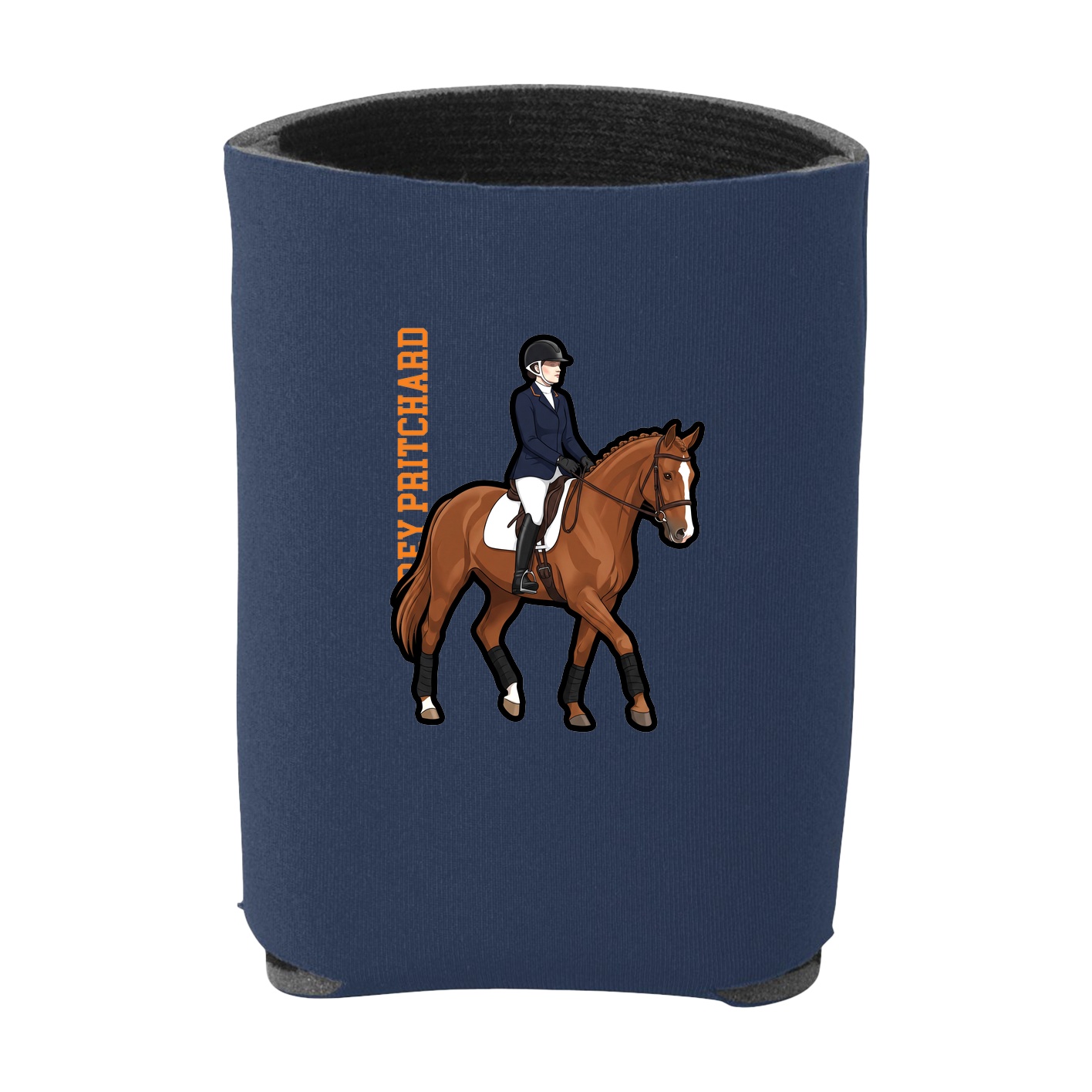 Can Holder — Name Vertical in Navy
