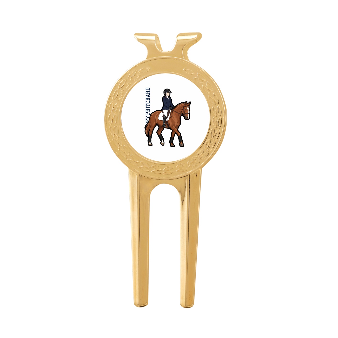 Divot Tool with Ball Marker — Name Vertical in Classic