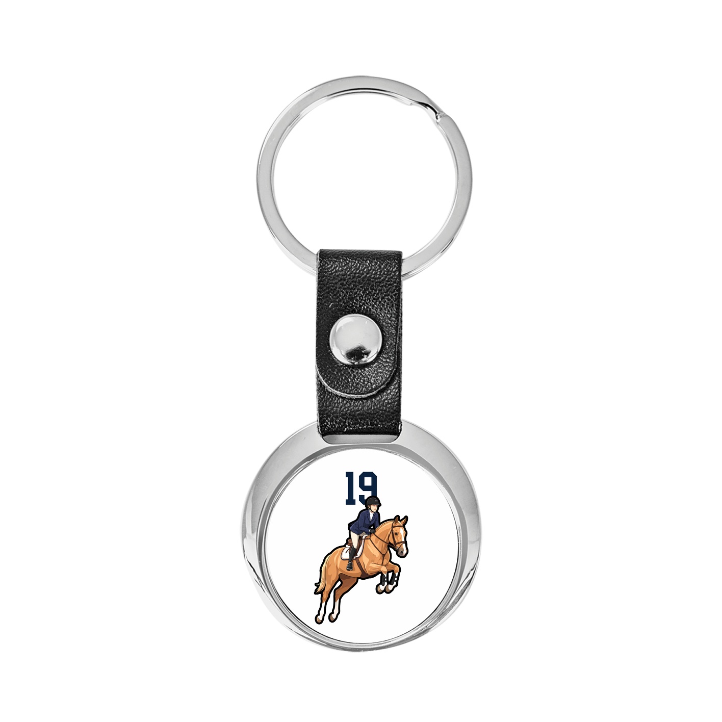 Key Chain — Number Top in Classic