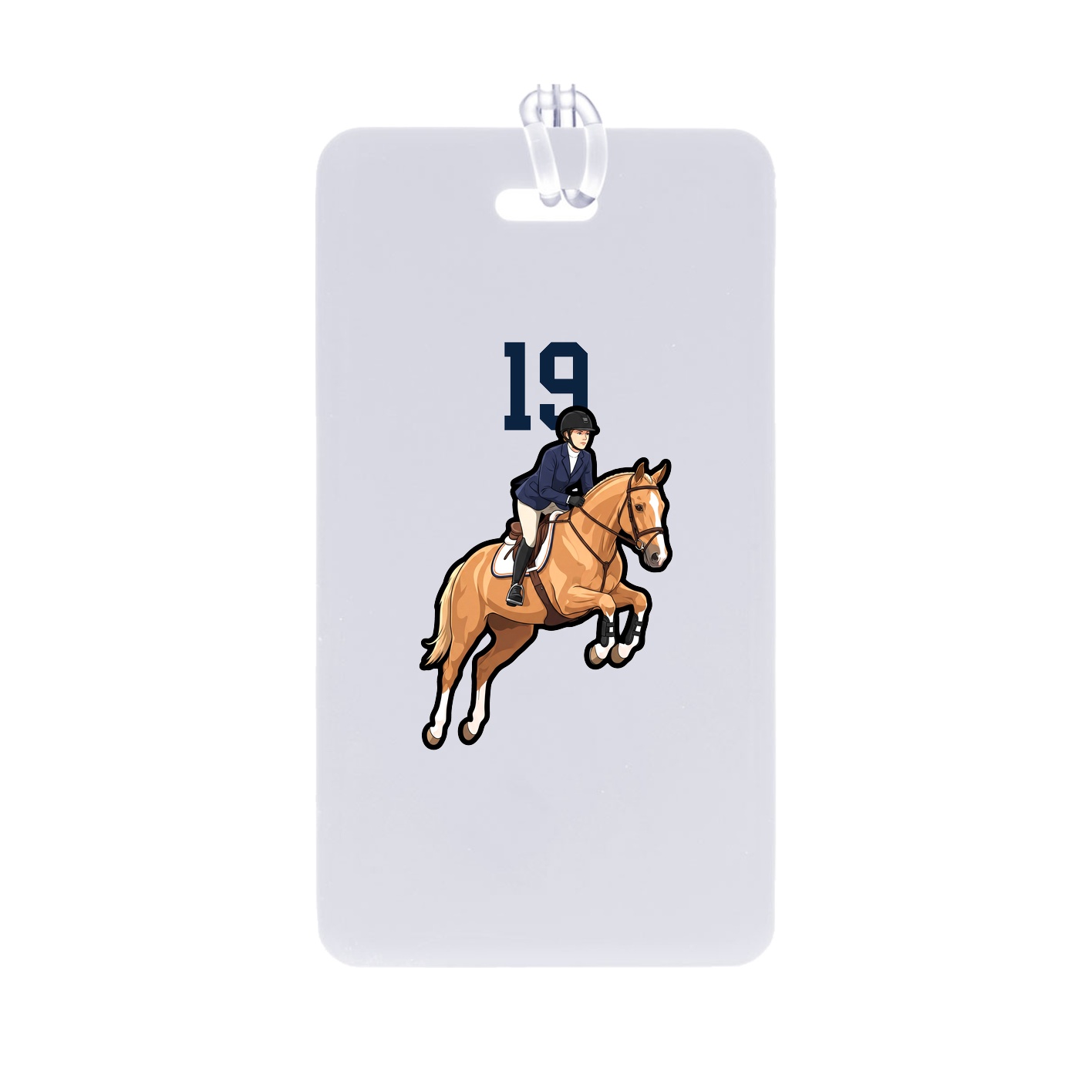 Bag Tag — Number Top in Classic