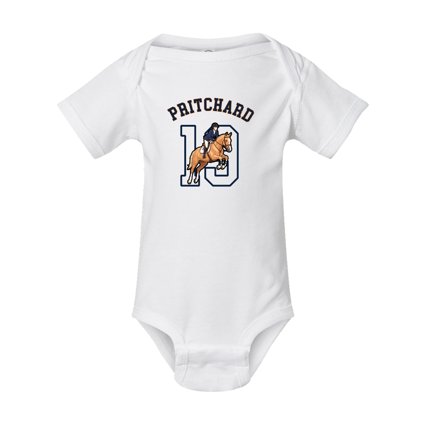 Baby Onesie — Shirsey Arch in White