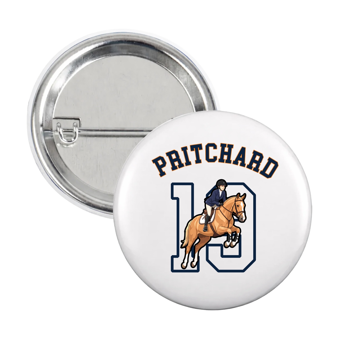 Game Day Button — Shirsey Arch in White