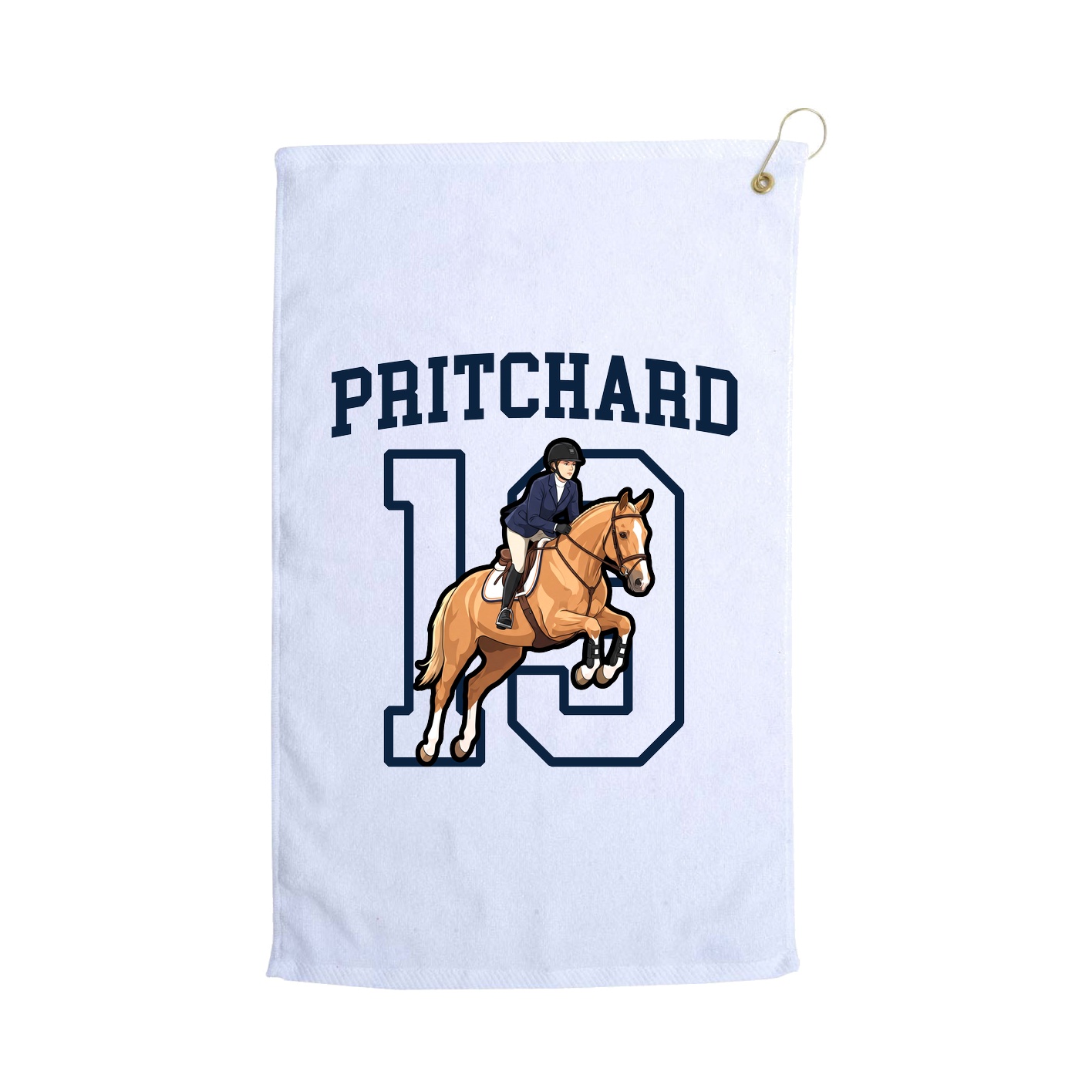 Golf Towel — Shirsey in White