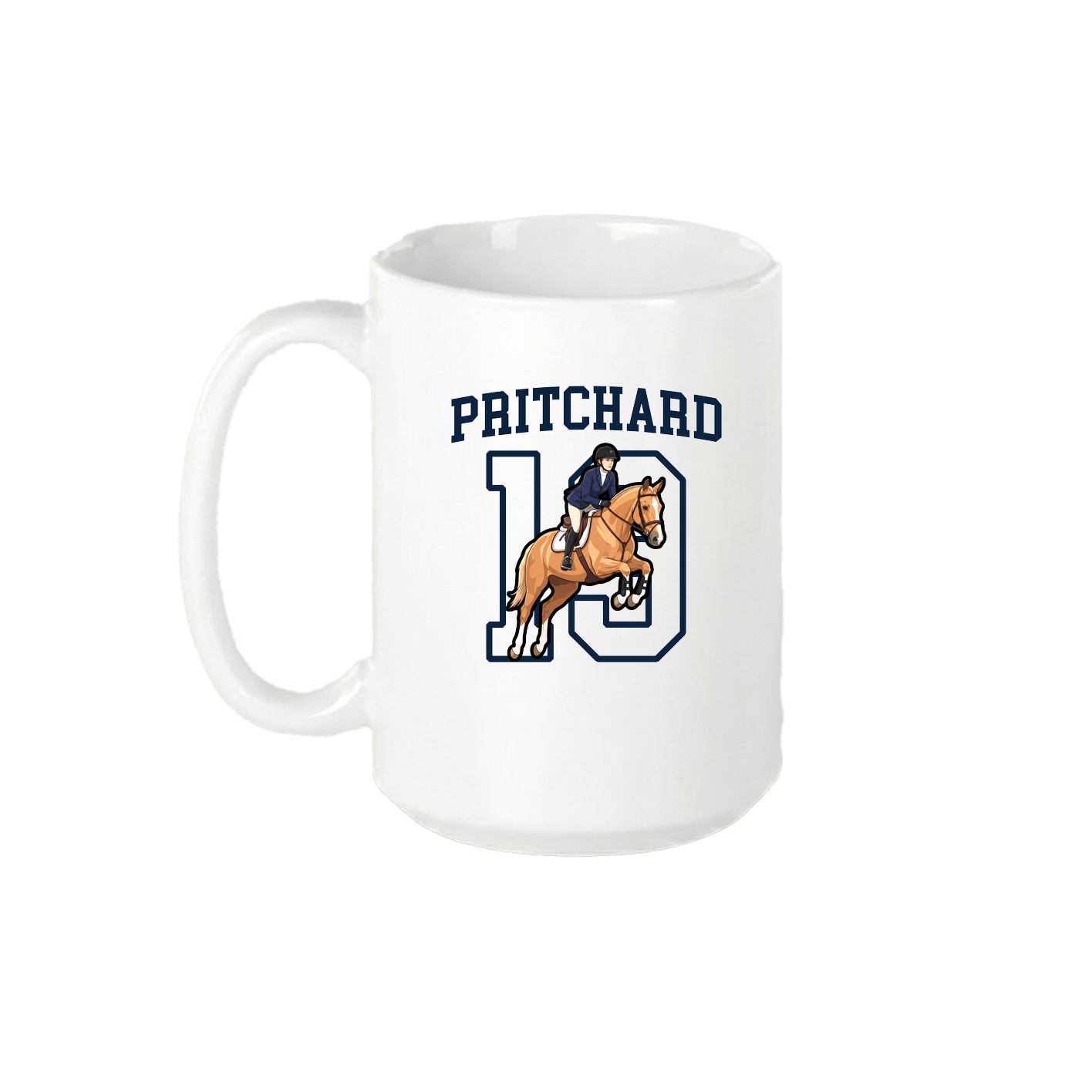 15oz Coffee Mug — Shirsey in White