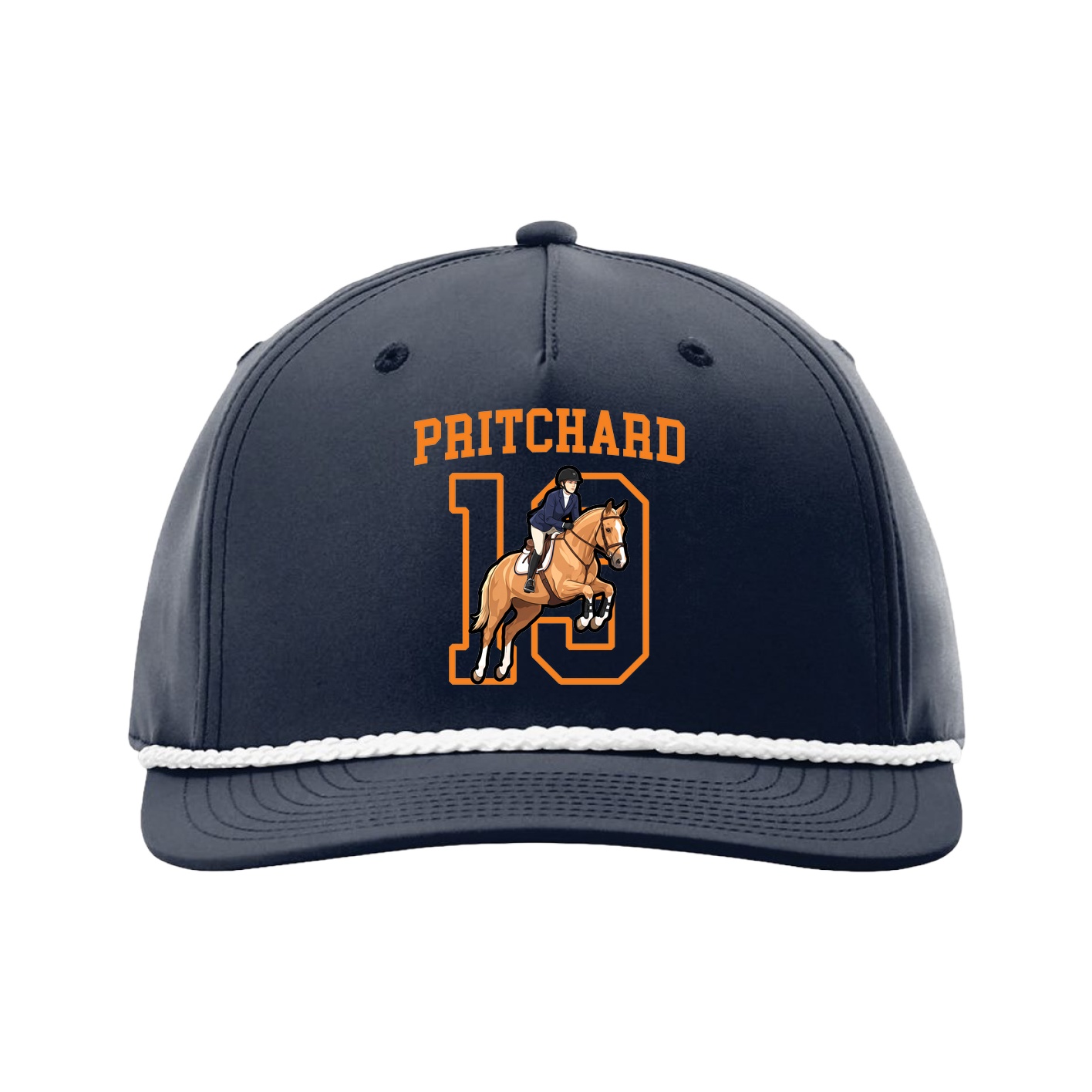 Five-Panel Classic Rope Cap — Shirsey in Navy