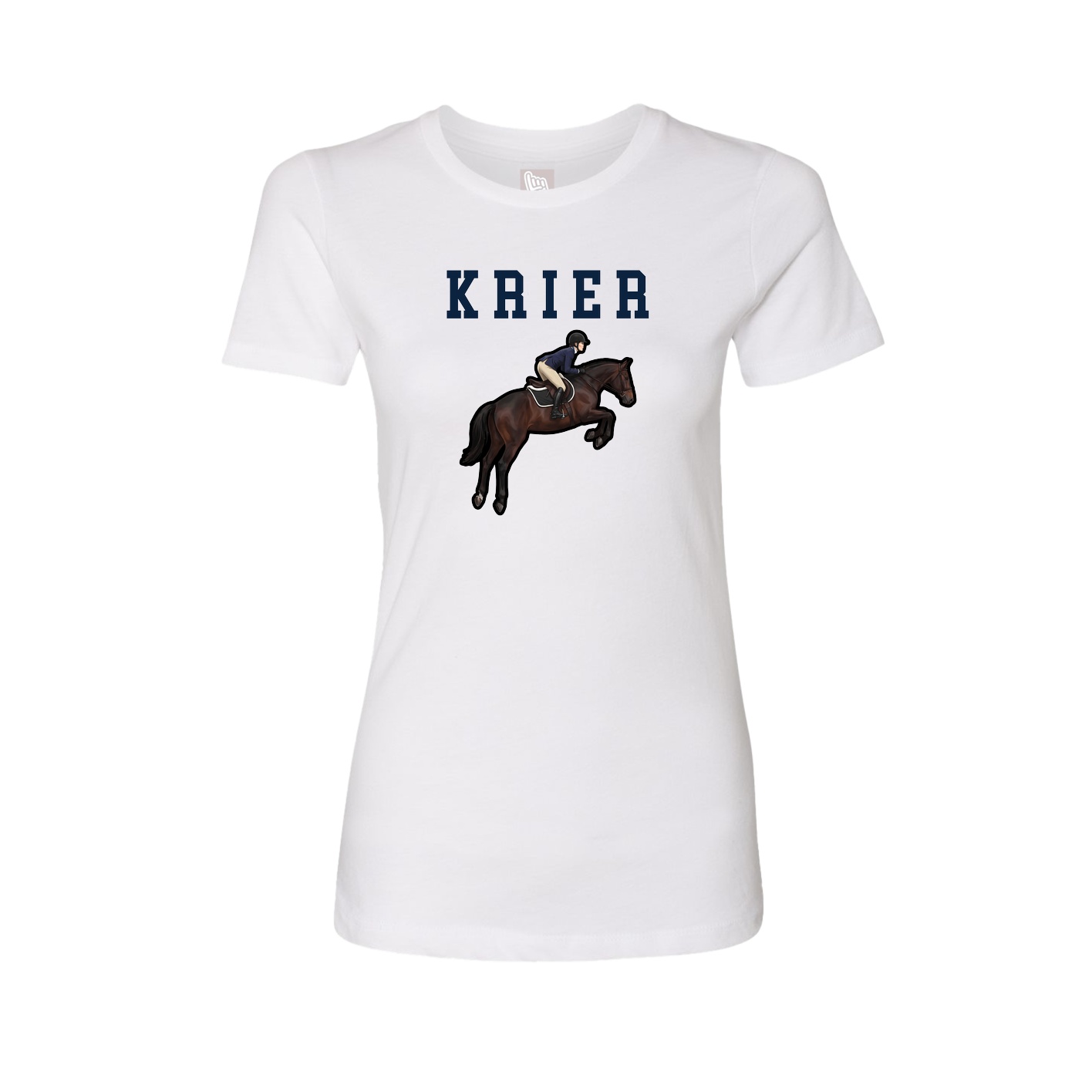 Fitted Women's Tee — Shirsey in White