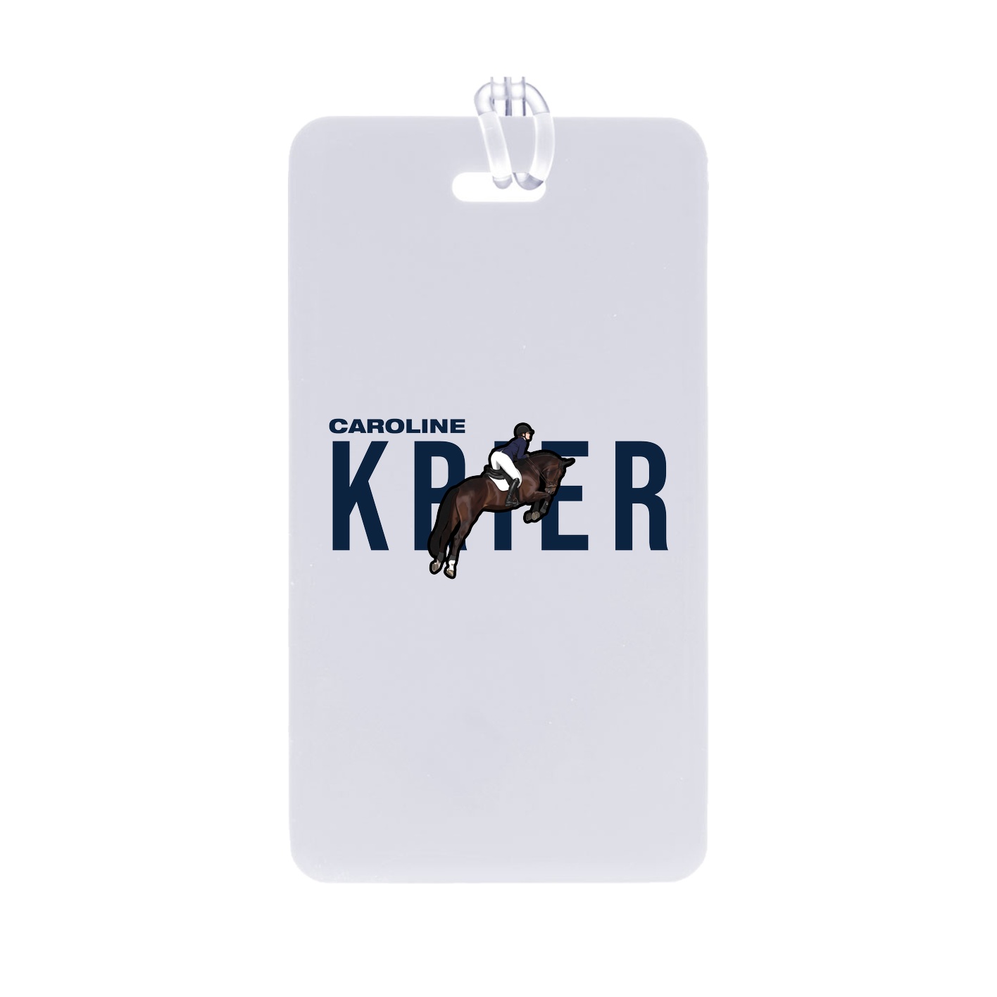 Bag Tag — Player Name in Classic