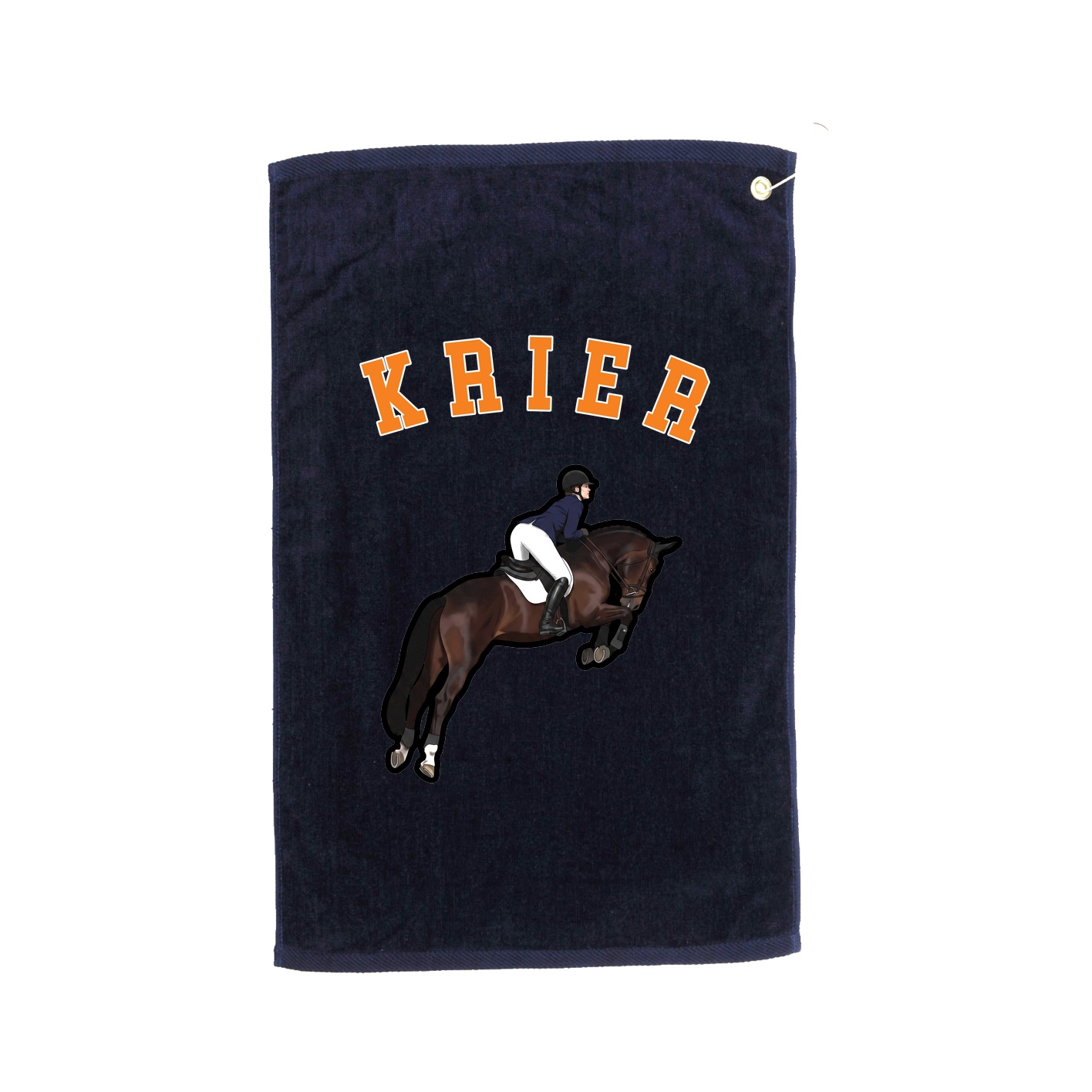 Golf Towel — Shirsey Arch in Navy