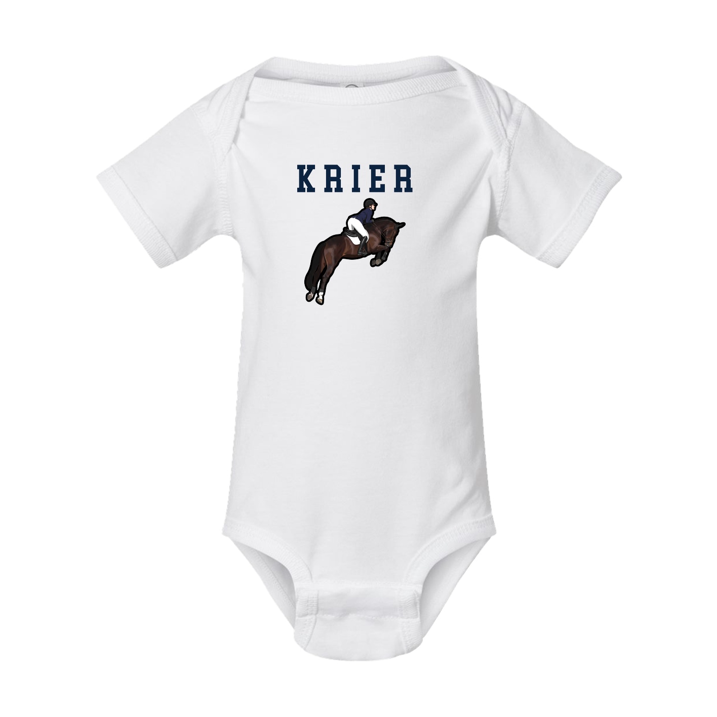 Baby Onesie — Shirsey in White