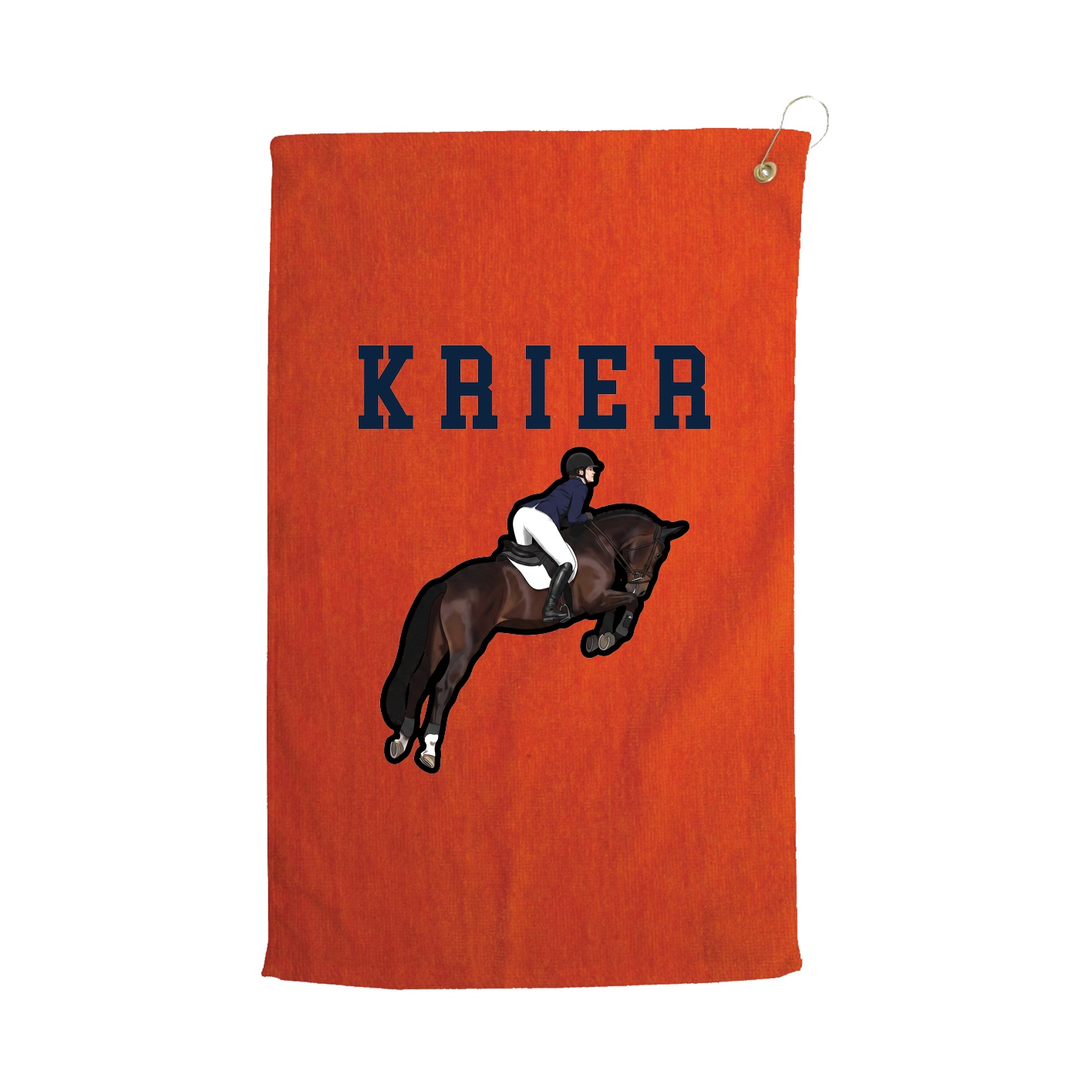 Golf Towel — Shirsey in Orange