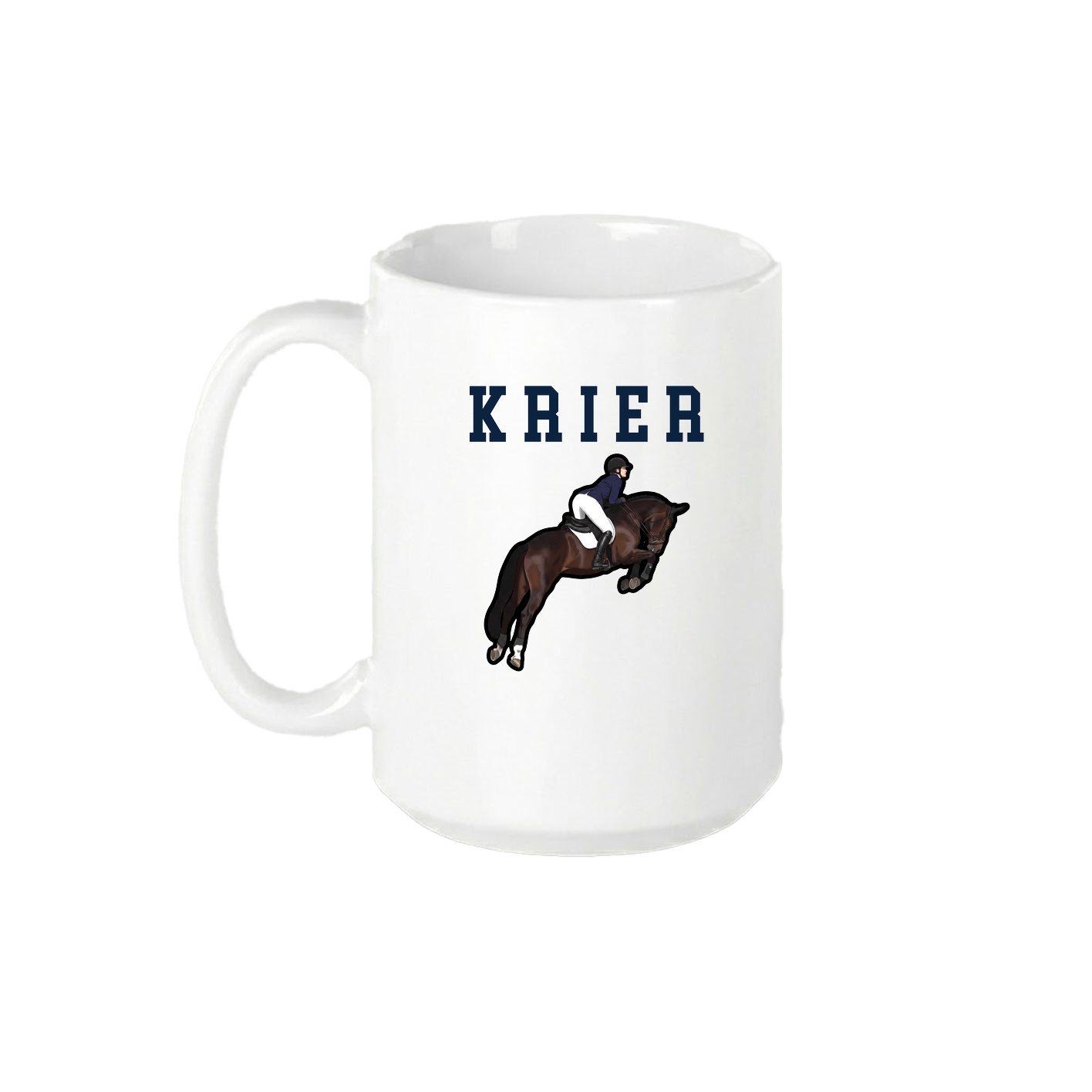 15oz Coffee Mug — Shirsey in White