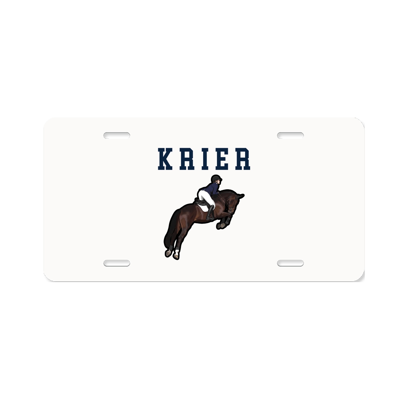 License Plate — Shirsey in Classic