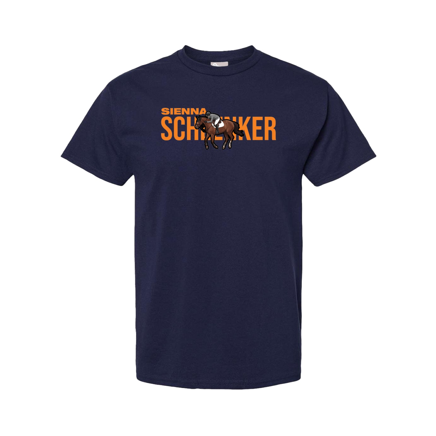 Tee — Player Name in Navy
