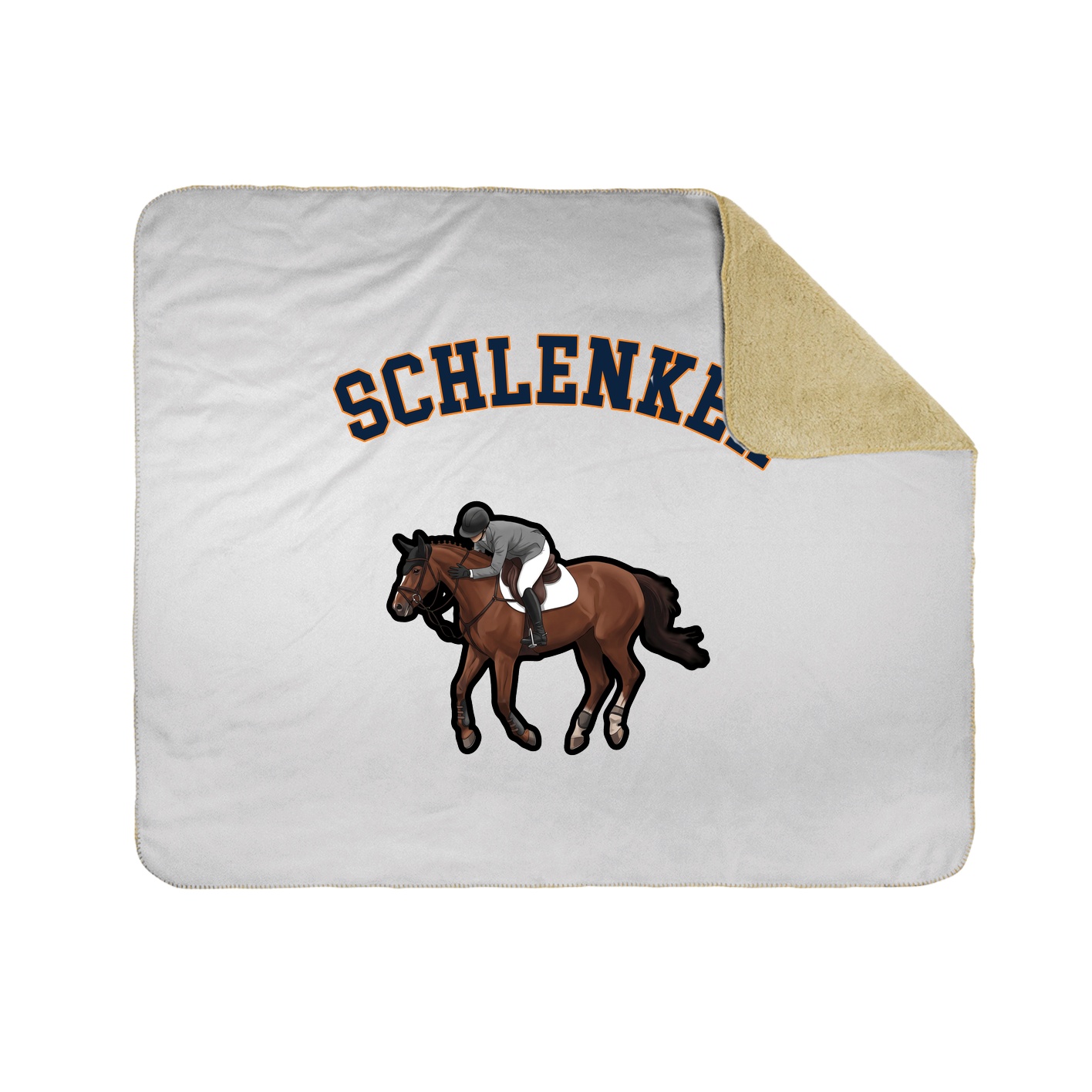 Throw Blanket — Shirsey Arch in White