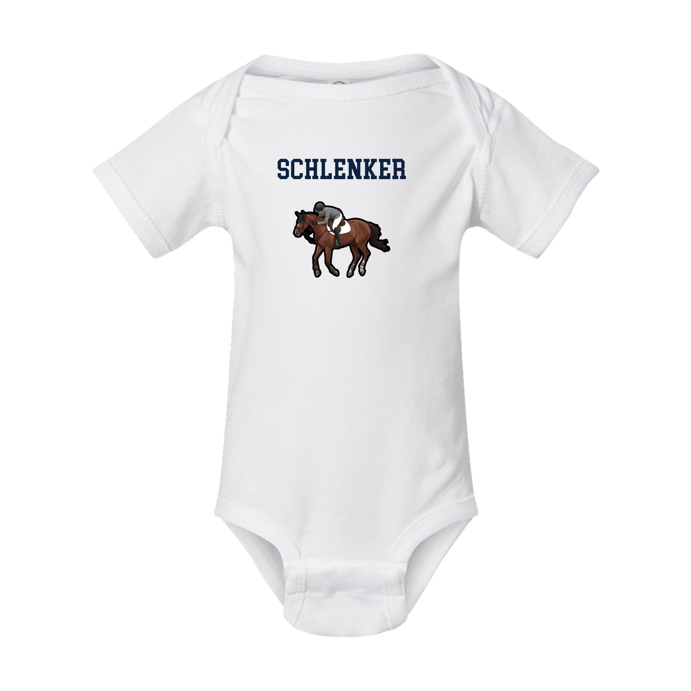 Baby Onesie — Shirsey in White