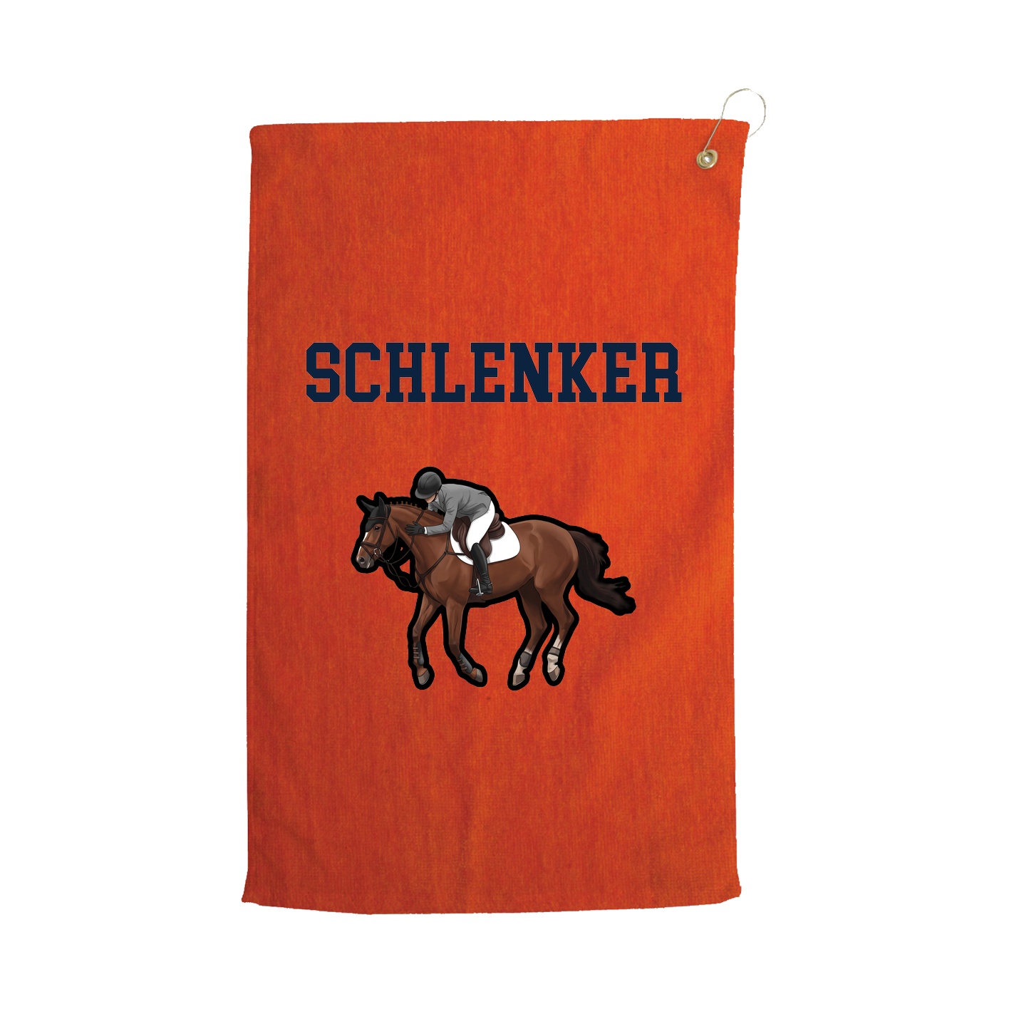 Golf Towel — Shirsey in Orange