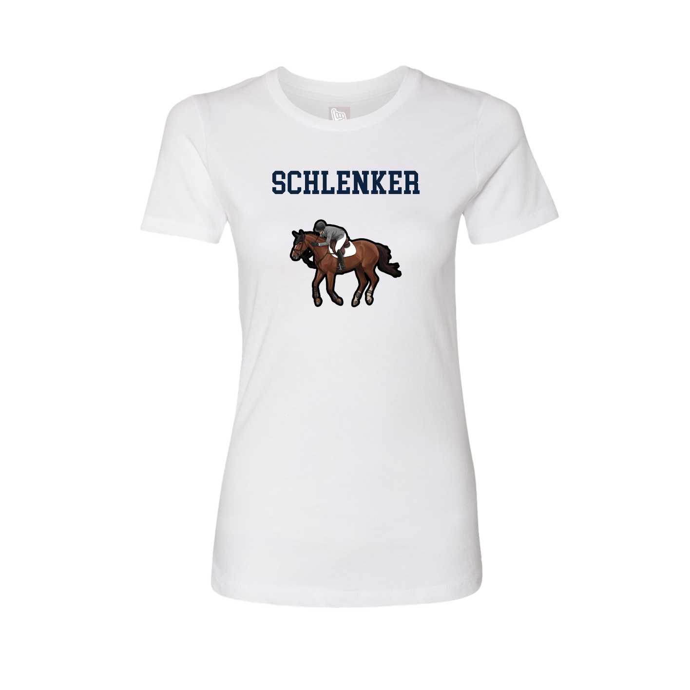 Fitted Women's Tee — Shirsey in White