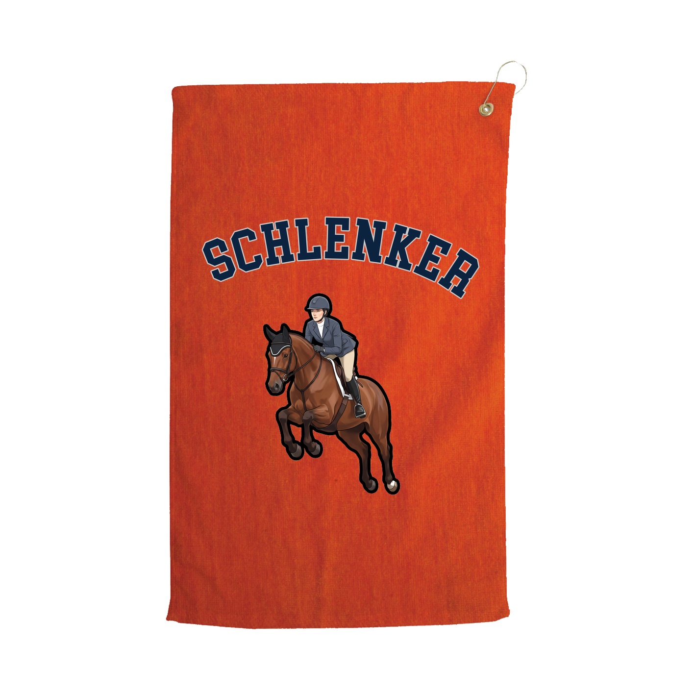 Golf Towel — Shirsey Arch in Orange