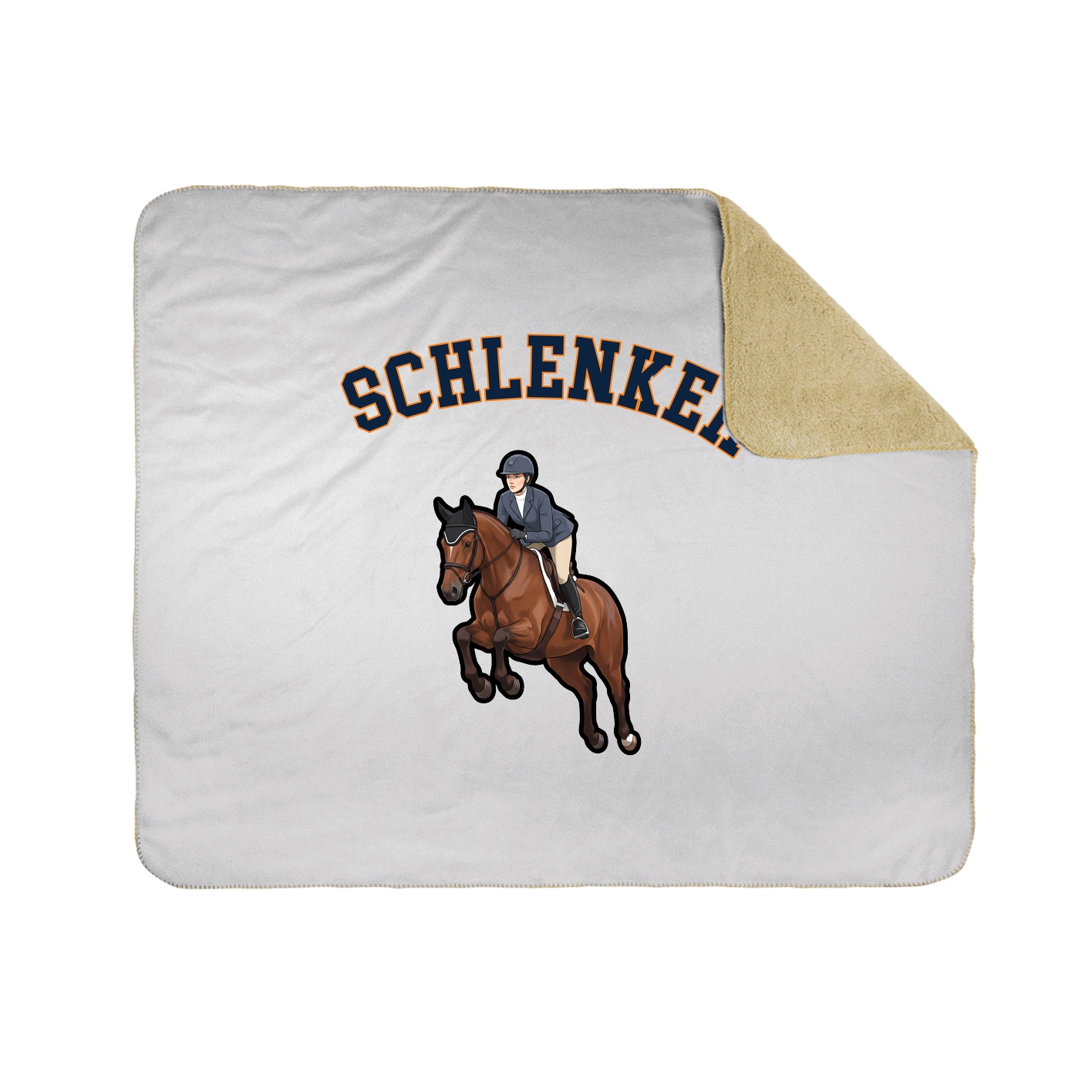 Throw Blanket — Shirsey Arch in White