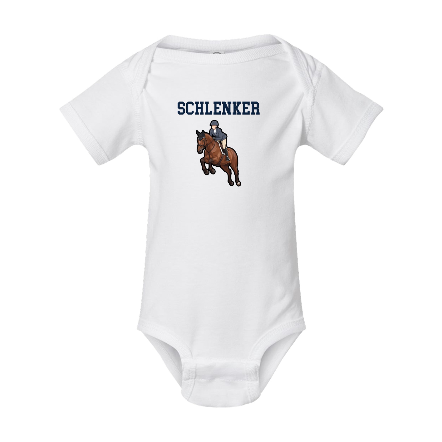 Baby Onesie — Shirsey in White