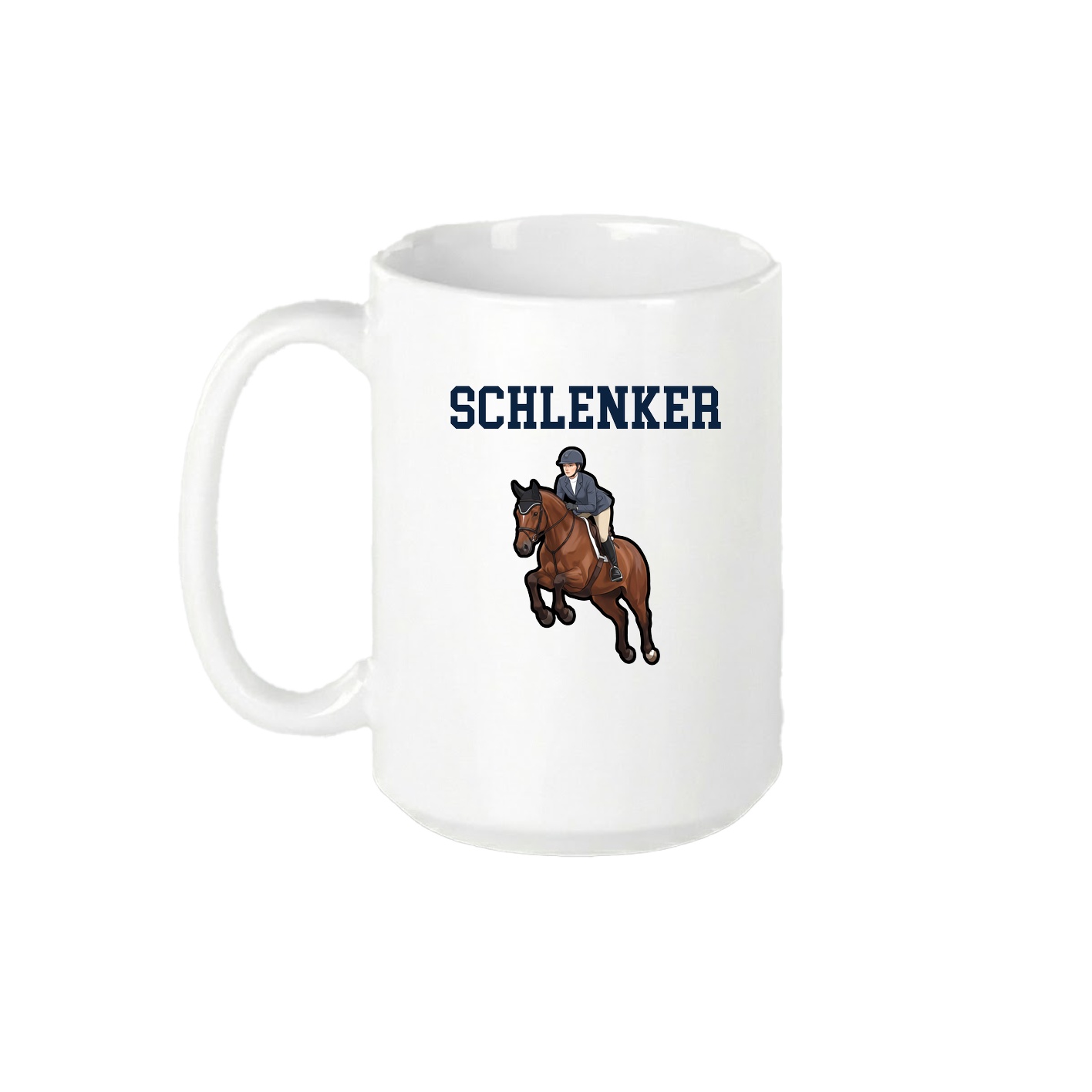 15oz Coffee Mug — Shirsey in White