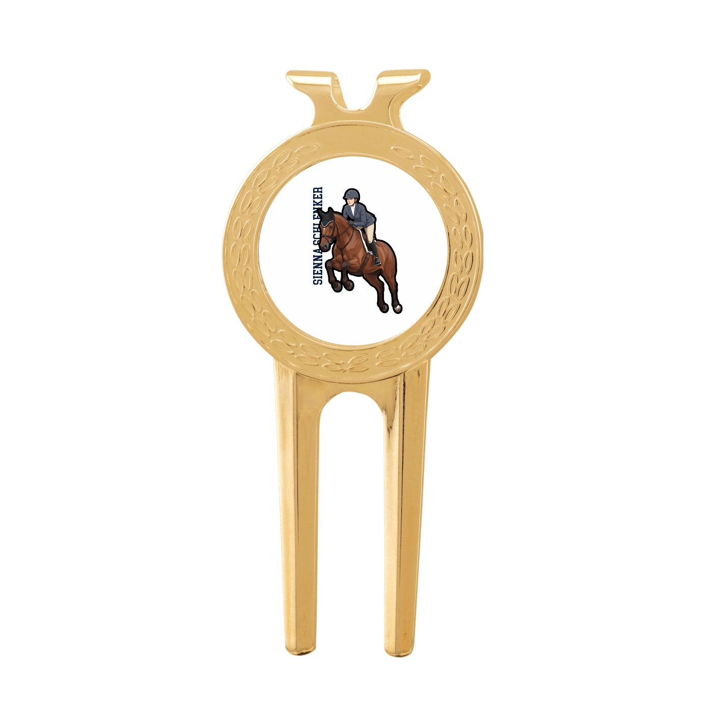 Divot Tool with Ball Marker — Name Vertical in Classic