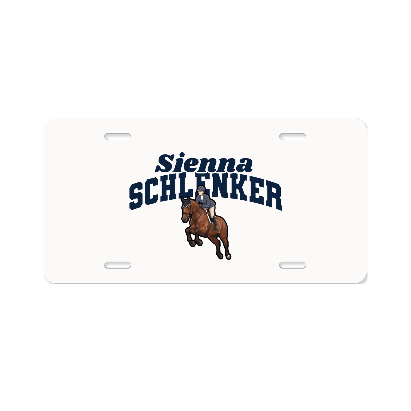 License Plate — Signature Arch in Classic