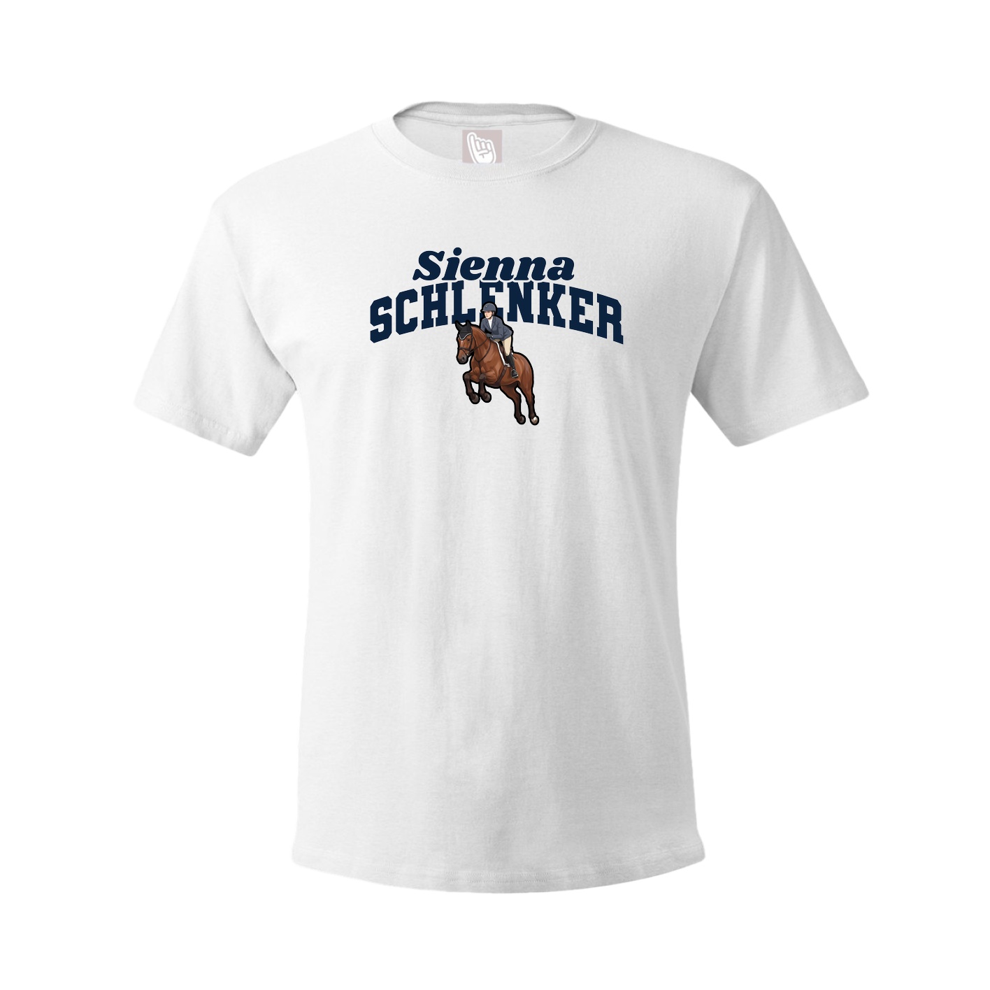Tee — Signature Arch in White