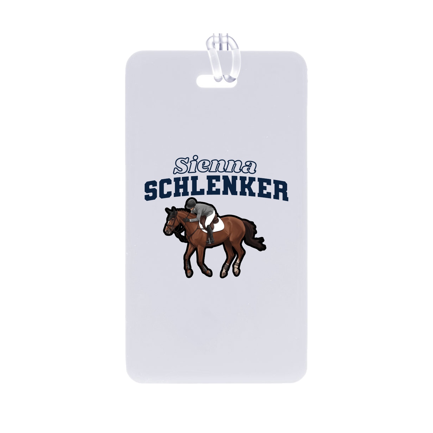 Bag Tag — Name Arch in Classic