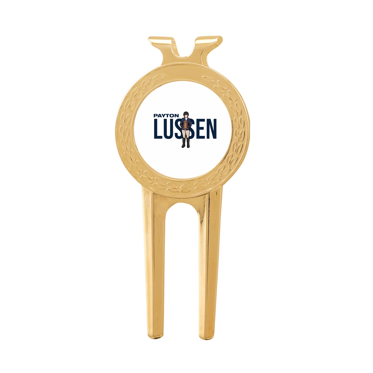 Divot Tool with Ball Marker — Player Name in Classic