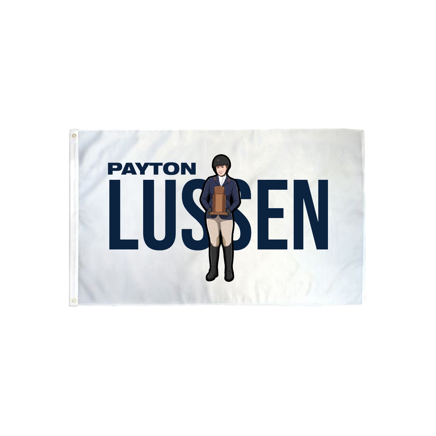3x5 Flag — Player Name in Classic