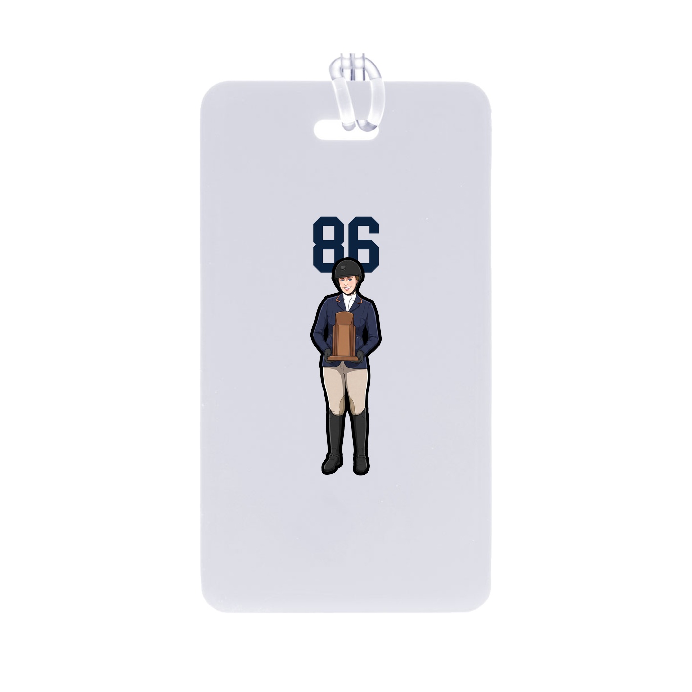 Bag Tag — Number Top in Classic