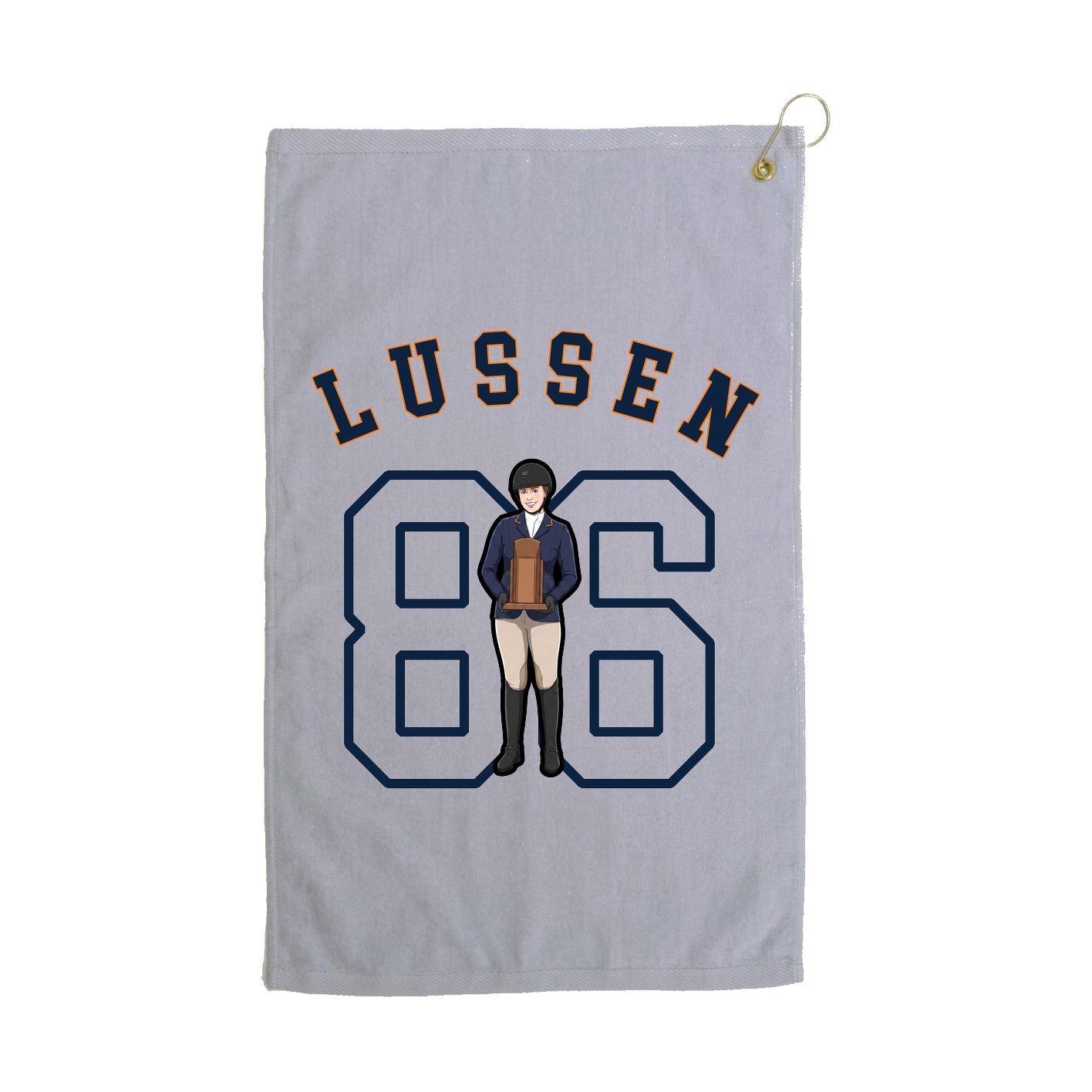 Golf Towel — Shirsey Arch in Grey