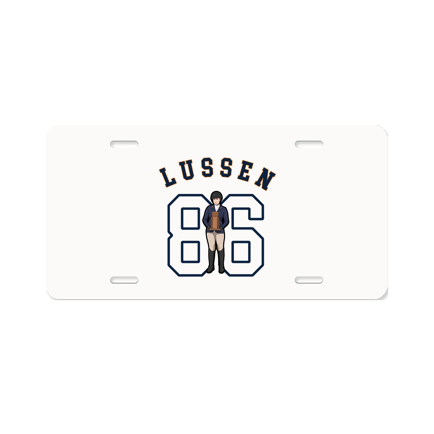 License Plate — Shirsey Arch in Classic