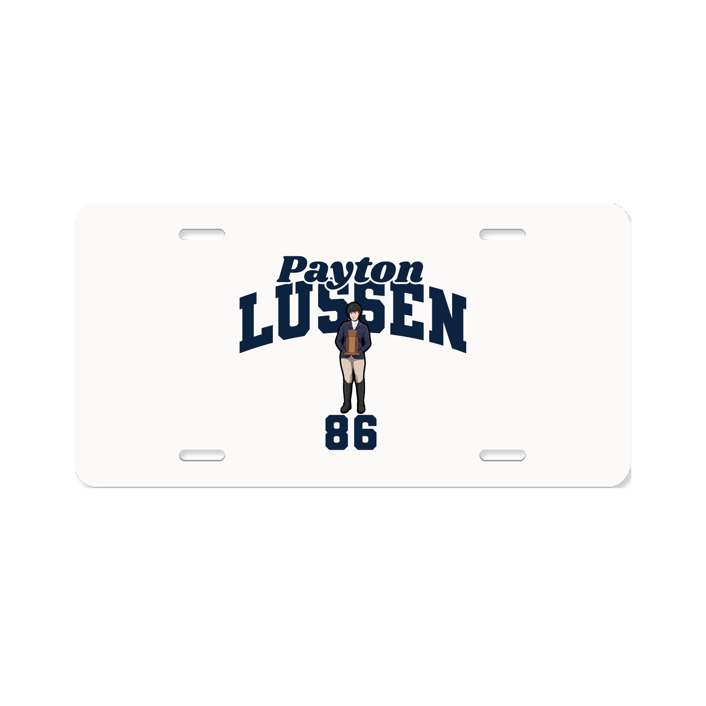 License Plate — Signature Arch in Classic