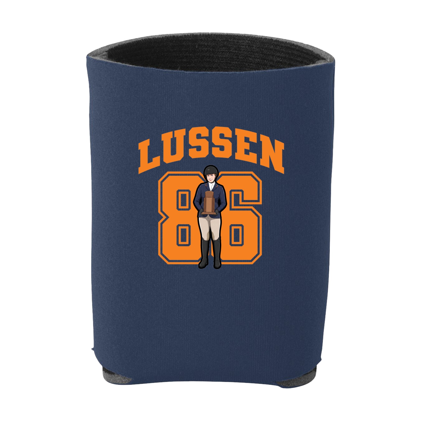 Can Holder — Number in Navy