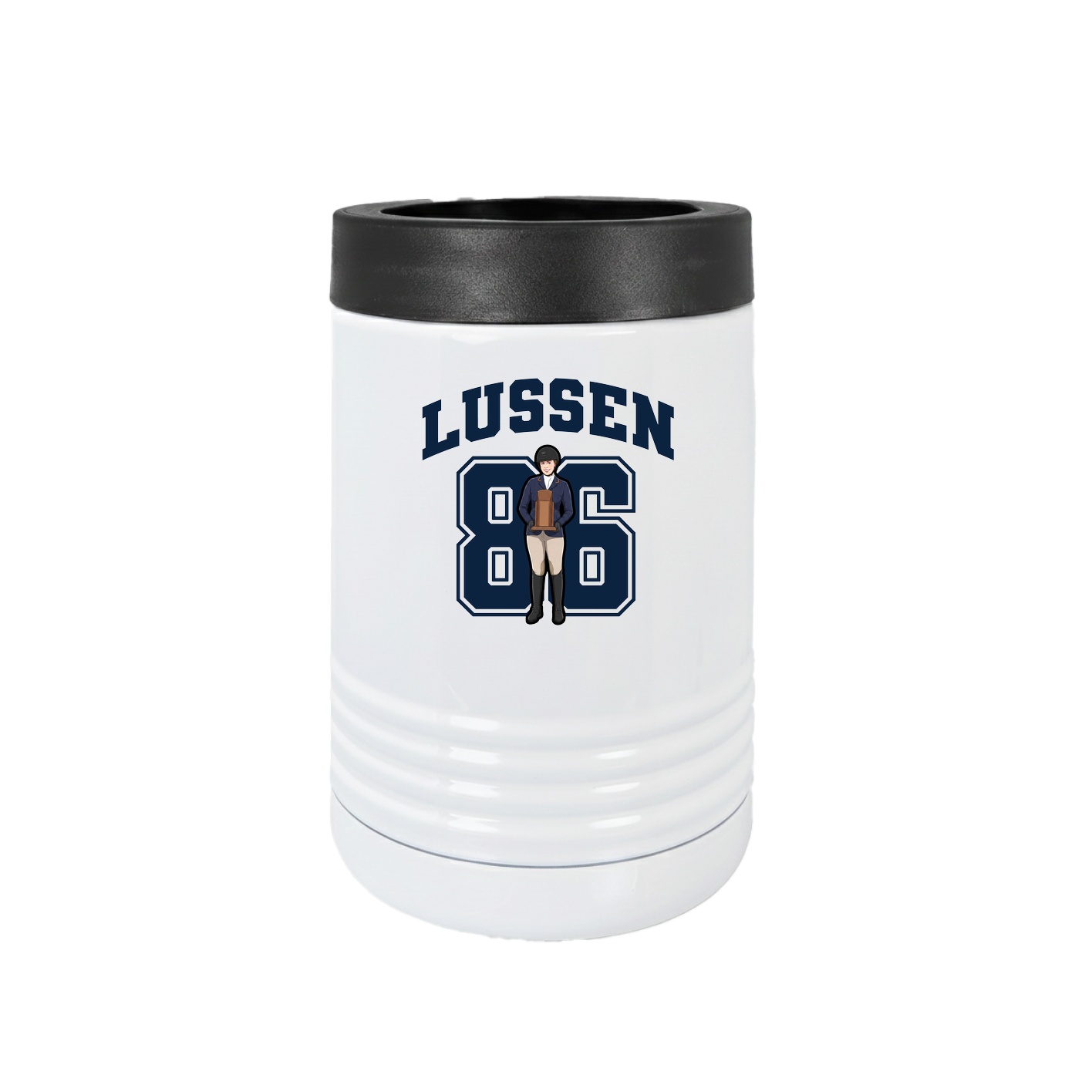 Beverage Holder — Number in White
