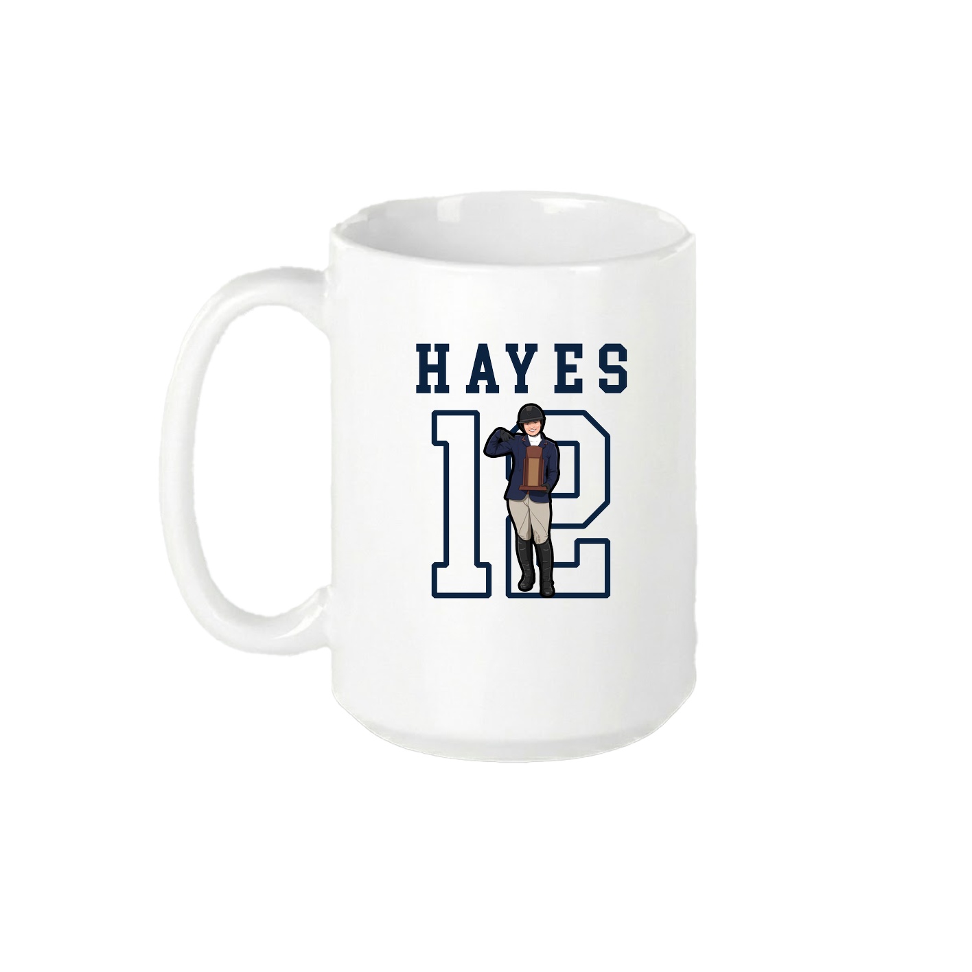 15oz Coffee Mug — Shirsey in White