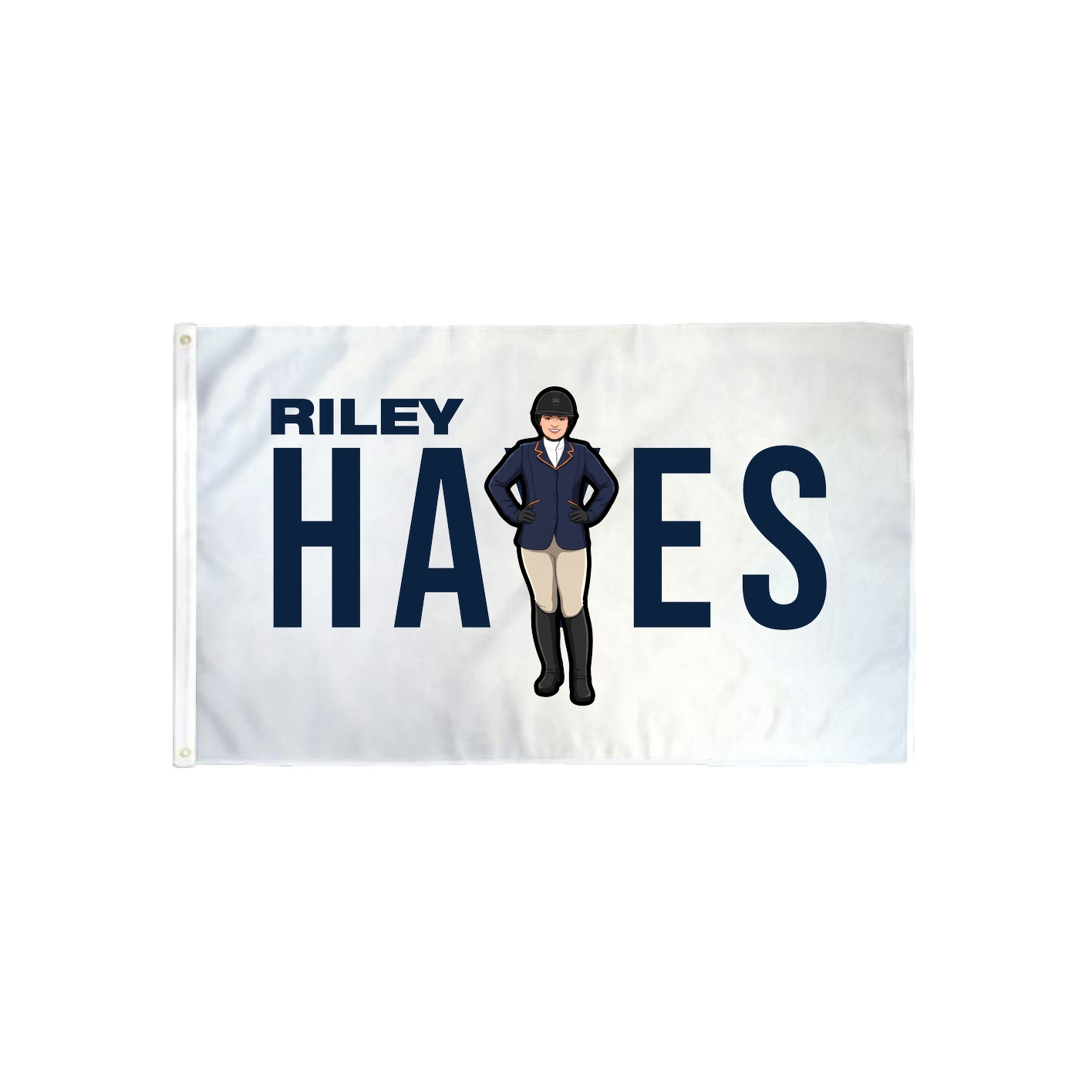 3x5 Flag — Player Name in Classic