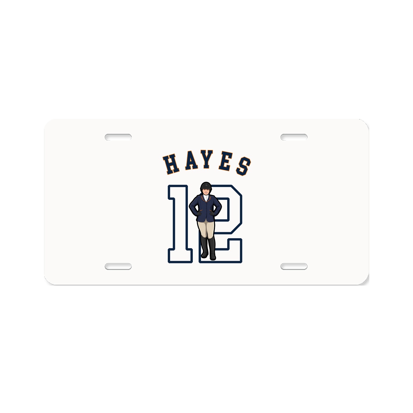 License Plate — Shirsey Arch in Classic