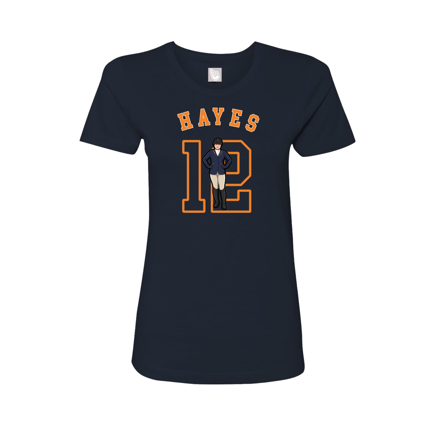Womens Tee — Shirsey Arch in Navy