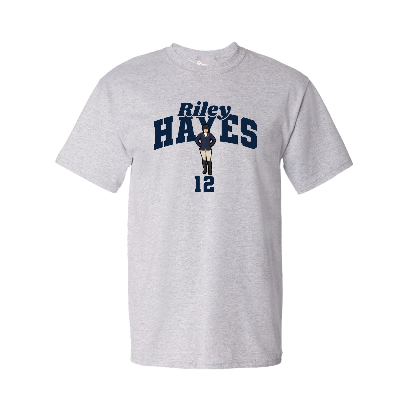 Tee — Signature Arch in Grey