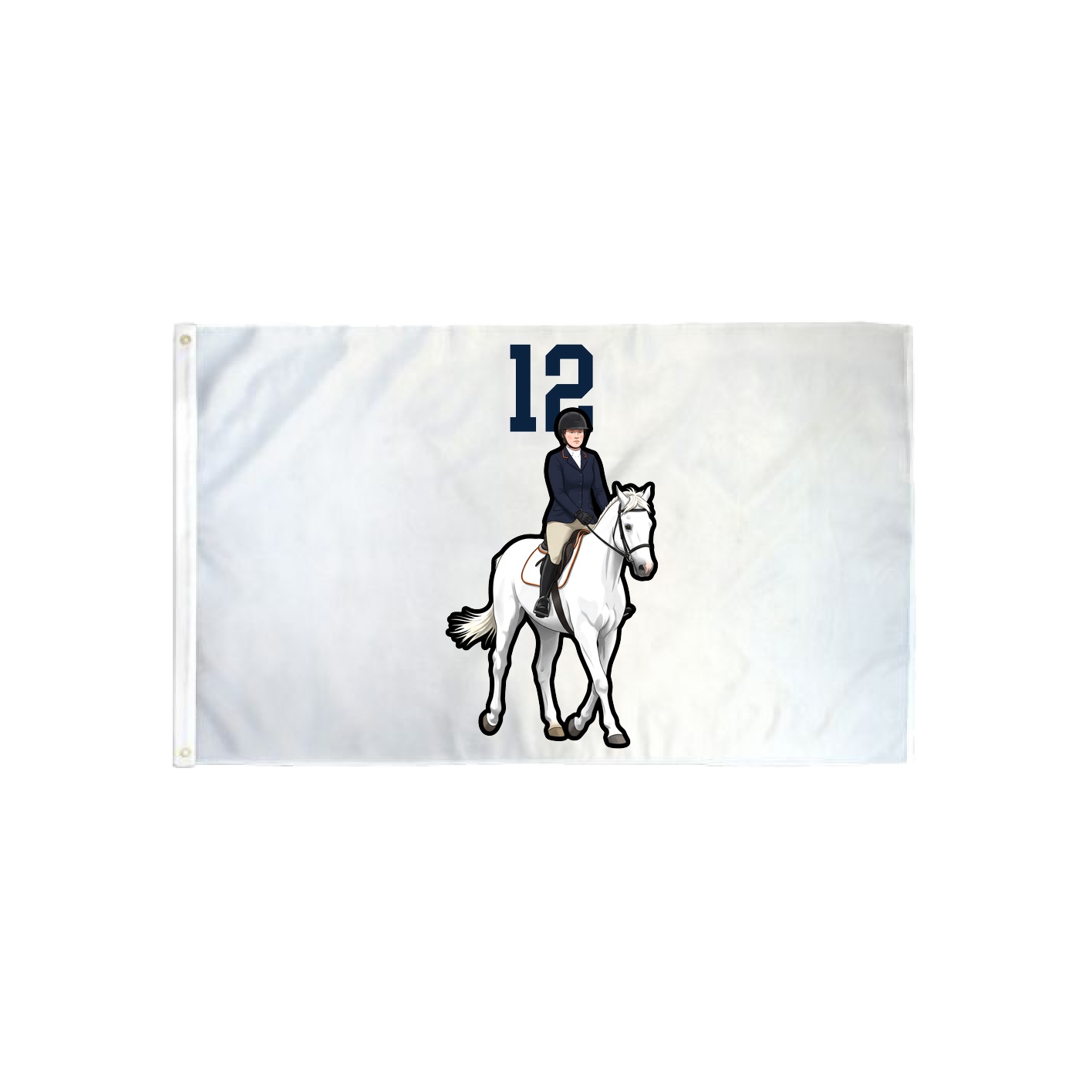 3x5 Flag — Number Top in Classic