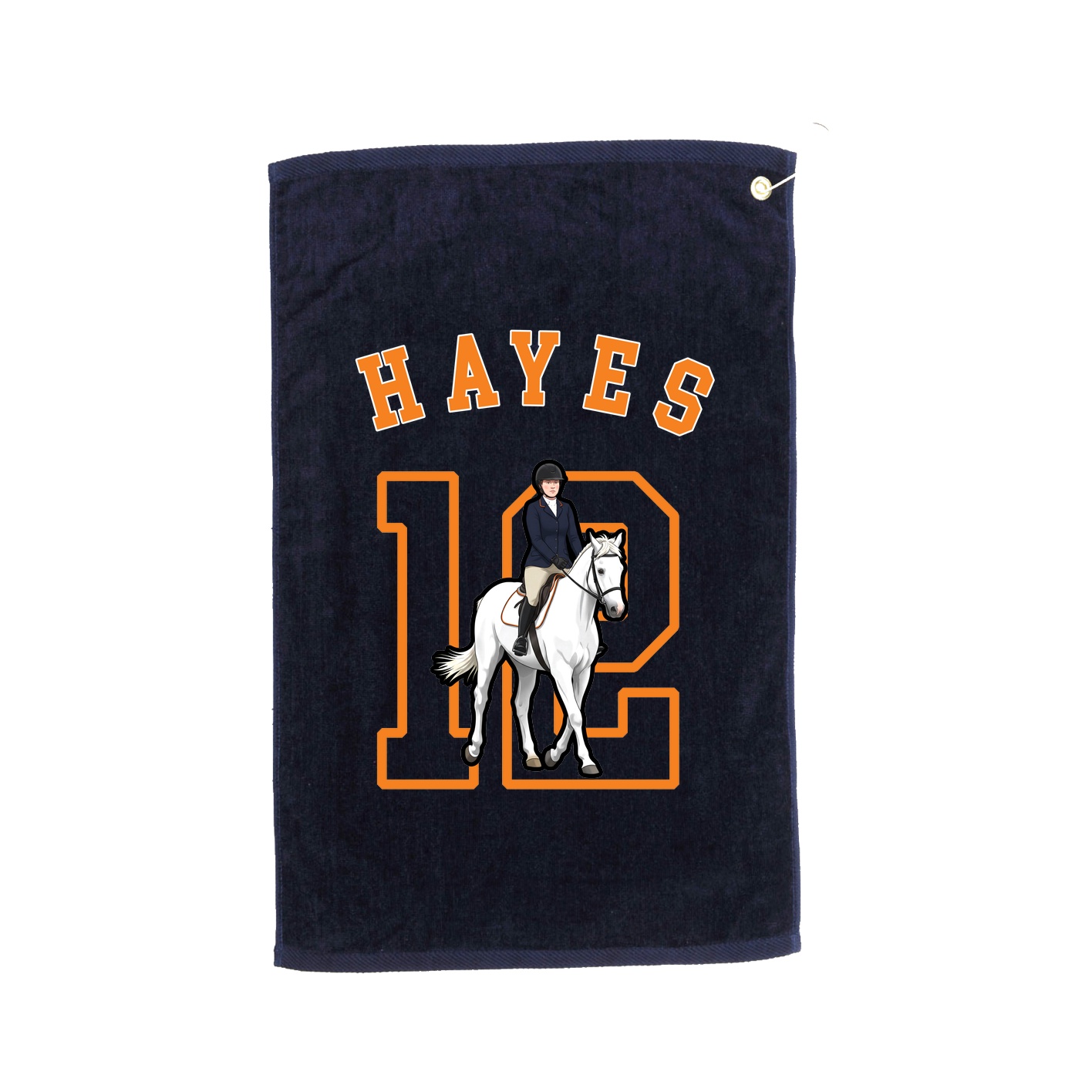 Golf Towel — Shirsey Arch in Navy