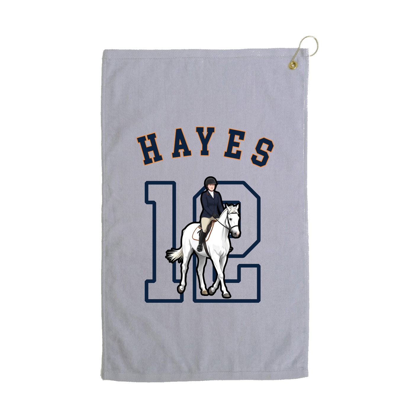 Golf Towel — Shirsey Arch in Grey