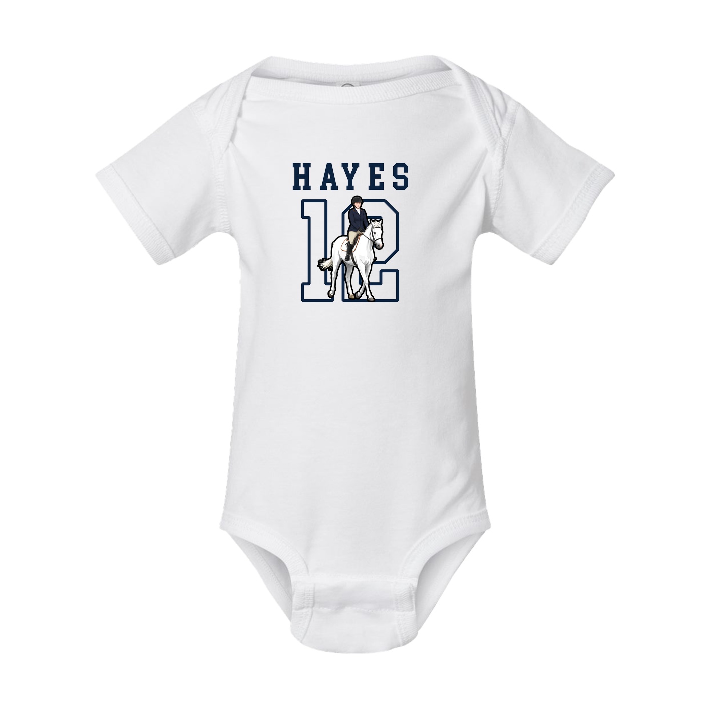 Baby Onesie — Shirsey in White