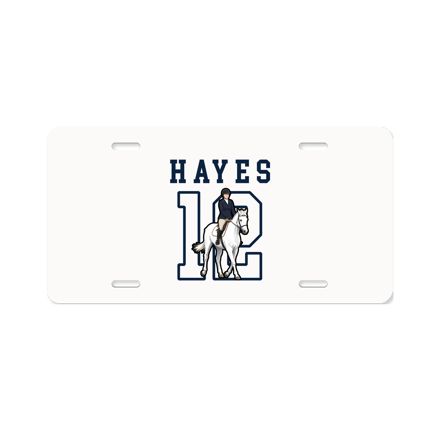 License Plate — Shirsey in Classic