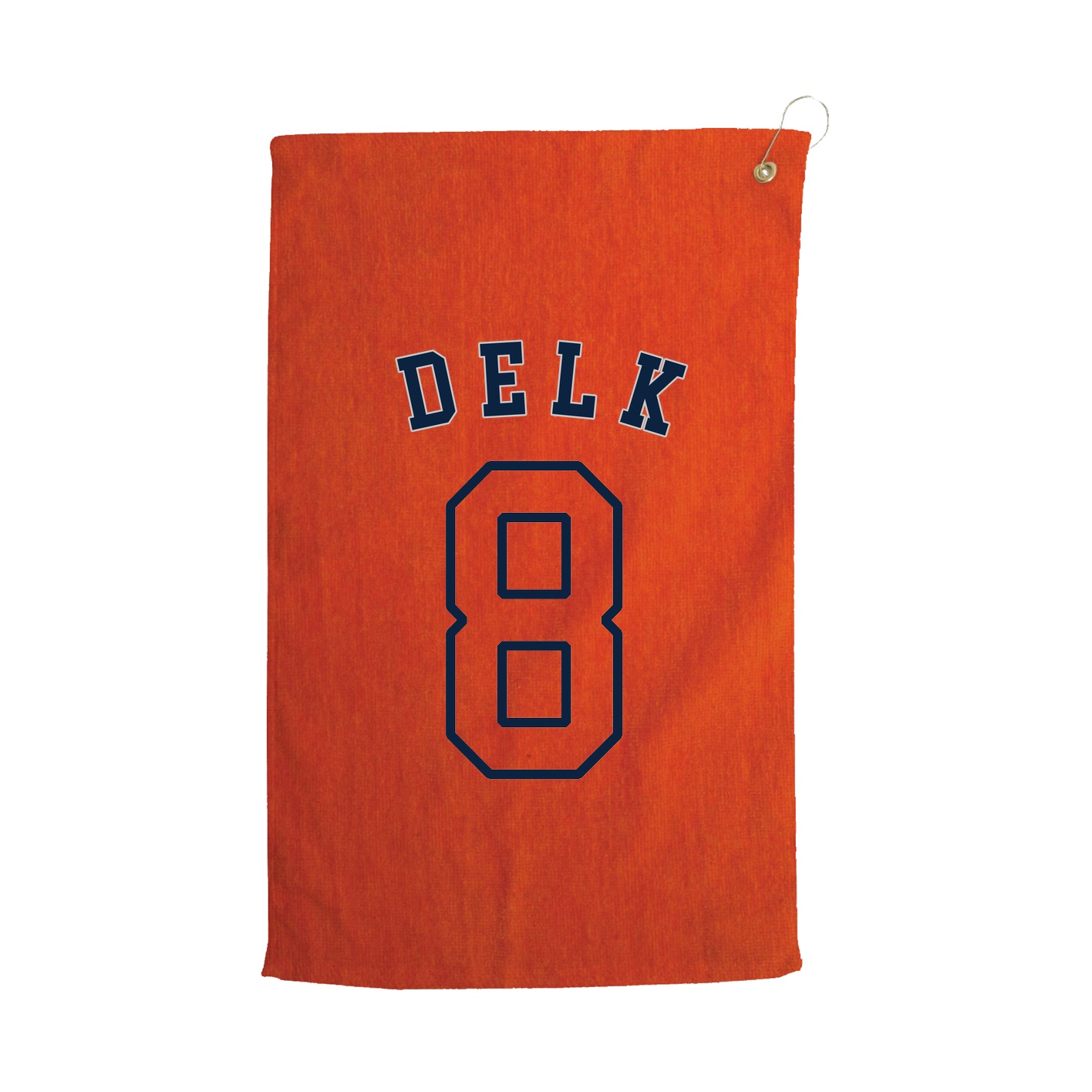 Golf Towel — Shirsey Arch in Orange